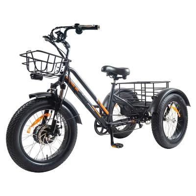 China Factory new design direct sale adult electric cargo tricycle cheap price bike with three wheels for sale