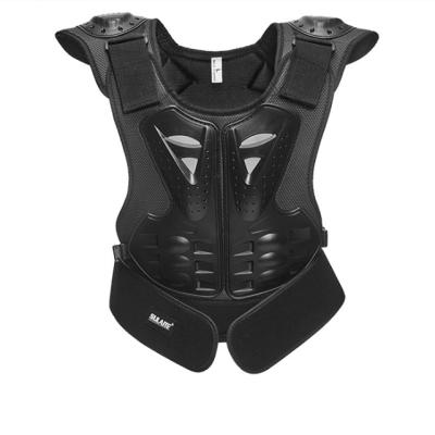 China Multi-Function Elastic Mesh Biker Jacket Protective Cycling Chest Pad And Thorn Protection Anti Wear Pe Slip Armor for sale