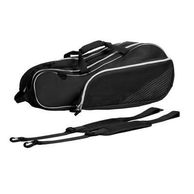 China 600D Polyester+210T Lining Lightweight 6 Racket Tennis Bag Padded To Protect Rackets For Professional Or Beginner for sale