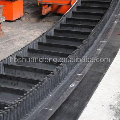 China Slip Resistant Steep Angle Conveyor Belt For Inclined Or Vertical Transport Work for sale