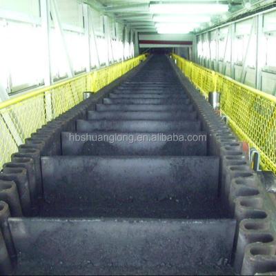 China Prevent Loose Matter From Dropping Sidewall Industrial Corrugated Pocket Rubber Conveyor Belt for sale