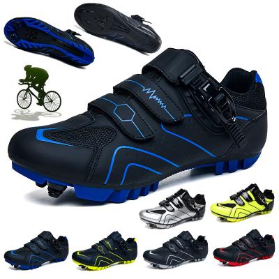 China MTB Shoes Rubber Cycling Flat Bicycle Sneaker Shoes Men SPD Self-Locking Mountain Bike Shoes Women Road Shoes Speed ​​Cycling Sneaker for sale