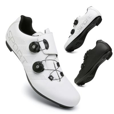 China Rubber road shoes men sapatilha ciclismo cycling mtb shoes women mountain bike cleat bicycle speed sneaker SPD flat cycling shoes for sale