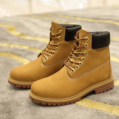 China Martin Boots fashionable warm ankle boots winter couples men's and women's fashion trend men's thick-soled machining high-top warm boots for sale