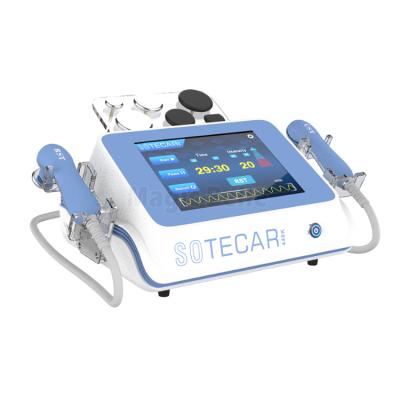 China High quality weight loss tecar diathermy tecar 2 rf therapy in 1 smart rf pain relief tecar muscle relax machine for sale