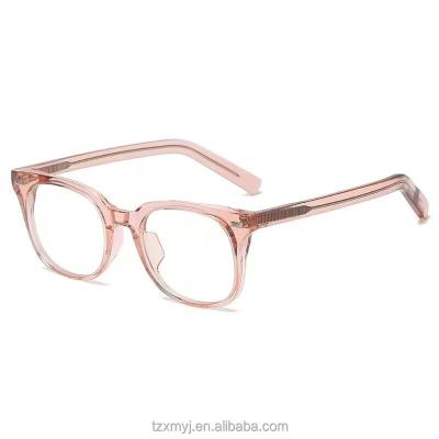 China Fashionable Light Blocking Optical Glasses Spectacle Glasses Frames Cheap Custom Fashion Logo Blue For Unisex OEM Face Women Men Anti for sale