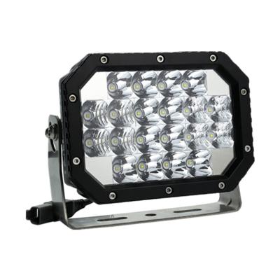 China AURORA newest design Truck Farm Mine Machines 6inch 60W led work led Quad light for sale