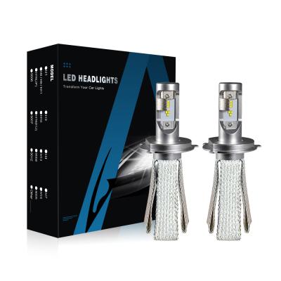 China Emark led h4 led led auto light headlight bulb 6500K with CSP chip for sale