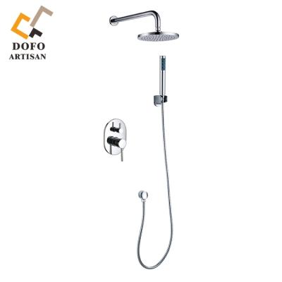 China Latest Design 59 Modern Brass Wall Mount Hotel Muslim Shower Set for sale