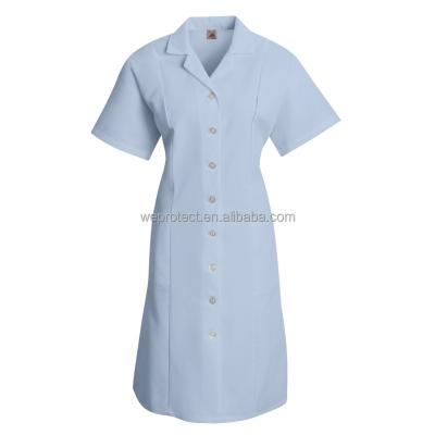 China Non Sleeve Hotel Housekeeper Uniform Cheap Dress for sale