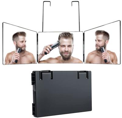 China 3 Way Personalized Mirror with Height Adjustable Brackets for Makeup, Hair Styling, Coloring, Clipping, Triple Mirror for Home or Travel for sale