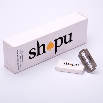 China 100 SHAPU Sweden Stainless Steel Double Edge Stainless Steel Razor Blades by Original Shapu, OEM ACCEPTED for sale