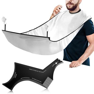 China Beard Apron Cape Beard Trimming Cleaning Bib for Men Shaving and Hair Catcher, Hair Catcher Grooming Non-Stick Cloth, Waterproof, for sale