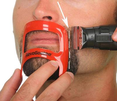 China Home Goatee Shaving Gauge - Training & Edge Tool - For Goatee Trimming, Line - Grooming Kit For Men - One Size Fully Fits Individual C for sale