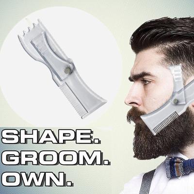 China Bend New Clean Beard Shaper - Premium Friendly Gift Design Beard Training Tools Package - Best Facial Hair Shaper Instrument for sale