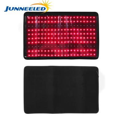 China Skin Tightening Near Infrared 660nm 850nm Led Red Light Therapy Pad Slimming Photon Wrap Massage Physiotherapy Equipment Mat Pain Relief Belt for sale