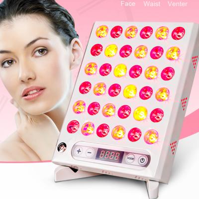 China Skin Tightening Professional Portable Timing T180 Led Red Light Face Therapy 630 Panel 660 850 810nm for sale