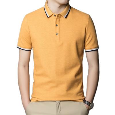 China Breathable Warm Sale Solid Color Mens Polo Shirts Men's Casual T-shirt Polo Shirts For Sale for sale