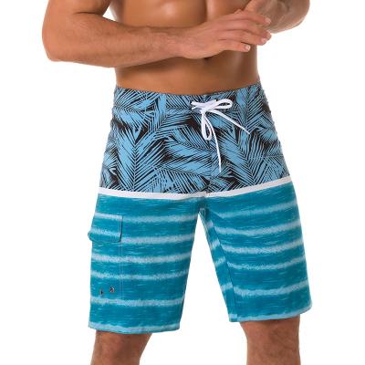 China Wholesale Breathable Surf Shorts Striped Pants Beach Quick Dry Printing Breathable Pants For Men for sale