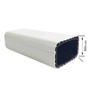 China Energy Saving Inner Black Outer White Soilless Hydroponic Grow Channel NFT For Growing Vegetables for sale