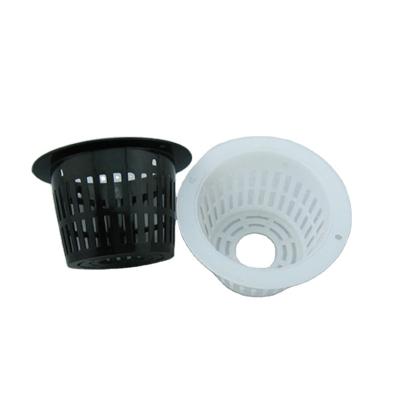 China Lightweight Professional Planting Mesh Hydroponics Plastic Garden Net Cups Pots From Manufacturer for sale