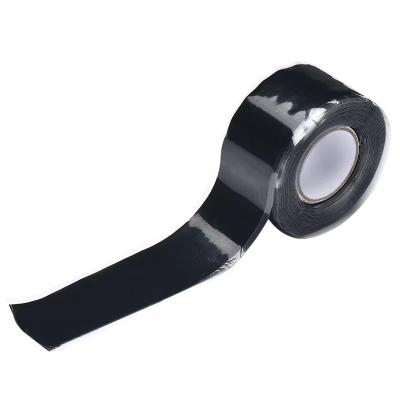 China High Temperature Powerful Self-adhesive Tape Fiber Self-adhesive Waterproof Silicone Pipe Joint Repair Sealing Tape Waterproof Strong Adhesion Tape for sale