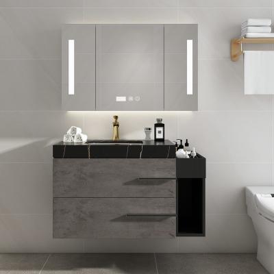 China Modern With Make Up Cabinet Bathroom Sink With Modern Cabinet for sale