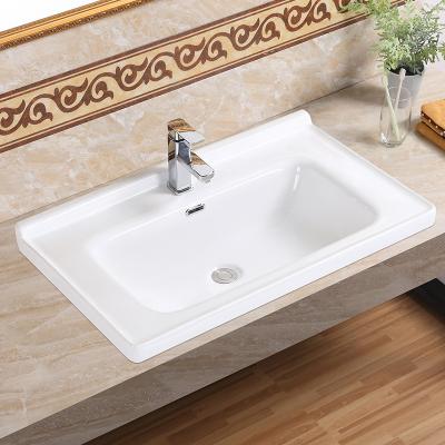 China Chaozhou modern factory direct ceramic bathroom cabinet basin for sale