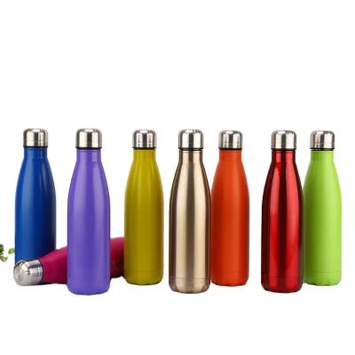 China Sustainable 500ml New design stainless steel water bottle custom logo for sport water bottle for sale