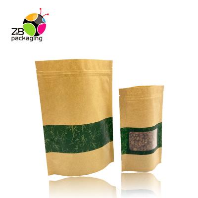 Cina Various Sizes Disposable Hot Sale Custom Coffee Bean Stand Up Pouch Packaging Plastic Zipper Bags Aluminum Foil Smell Proof Mylar Bag in vendita