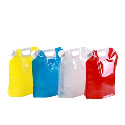 Cina Recyclable Transparent Liquid Spout Pouch 5L 10L Customized in vendita