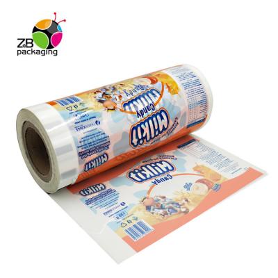 Cina Chaozhou moisture proof suppliers colorful custom engraving printing static pe bag plastic film roll in vendita