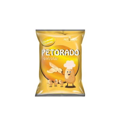 China Eco Friendly Moisture Proof Custom Printing Stretch Plastic Potato Chips Packaging Film Roll for sale