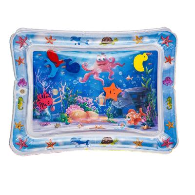 China Modern Baby Water Mat Premium 0-3 Years Belly Time Inflatable Water Mat Infants and Toddlers Play Water Mat for sale