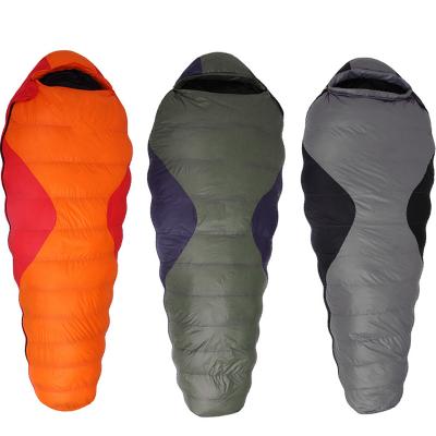 China Envelope Type Unique Promotional Custom Style Goose Ultralight Popular Ultralight Adult Sleeping Bag For Winter for sale