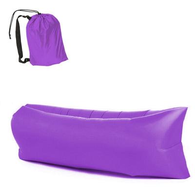 China RTS High Quality Direct Supply Inflatable Lazy Sleeping Bag Beach Envelope Type Fast Lazy Air Sofa With Compact for sale