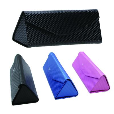 China Hot Foldable Triangle Factory Sales Modern Design Triangle Sunglasses Glass Case Storge Folding Box With Good Price for sale