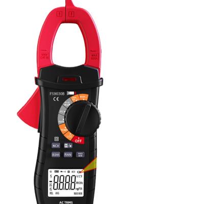 China ABS+Silicone+electric parts FS9030B Hot Selling High Quality AC DC Current Tester Digital Clamp Meter for sale