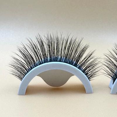 China Natural Soft China Wholesale Black Stem Natural Korean Nude Makeup Five Pairs of Curling Fairy Eyelashes for sale