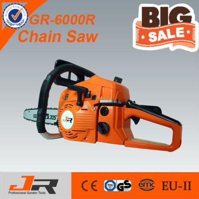 China 2-Stroke 60cc 58cc High Speed ​​Chainsaw With 22inch Bar for sale