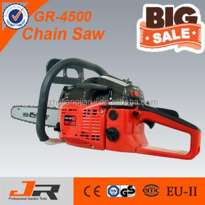 China High Quality Red Chainsaws / Chinese 2-Stroke Promotion Chainsaw 4500 for sale