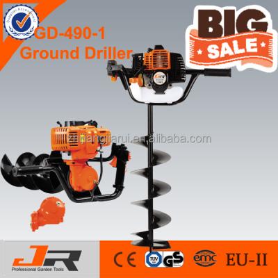 China GD-490-1 Anti-Skid Mini Handle Auger Ground Hole Drill Earth Auger Drilling Machine for sale