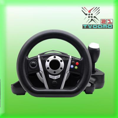 China Game racing wheel wholesale 3 in 1 flex racing wheel for xbox one/ps3/PC, game steering wheel for sale