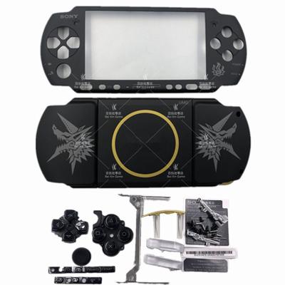 China Replace Monster Hunter Shell For PSP 3000 Old Version 3001 3004 Game Console Shell Replacement Full Housing Cover With Button Kit for sale