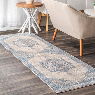 China Nordic Washable Living Room Wholesale Indoor Sector Axminster Floor Machine Weave Persian Round Wool Runner Blanket Wilton for sale