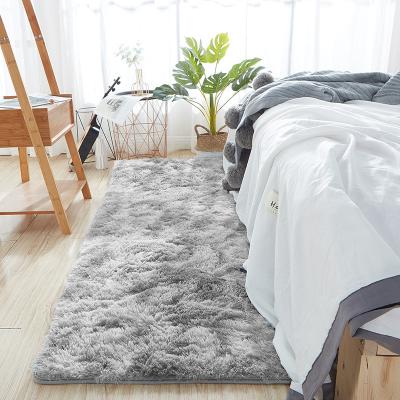 China Fuzzy Living Room Plush Blanket Washable Modern Plush Blanket Bedroom Luxury Small Pile Carpet Long for sale