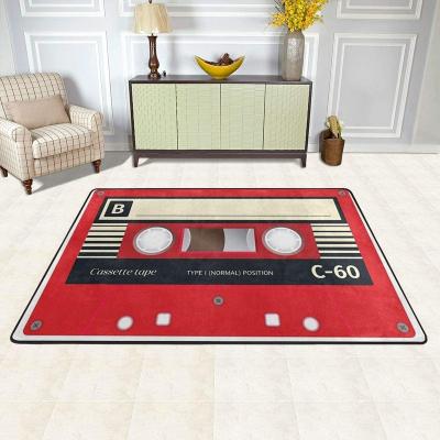 China Washable Game Blanket Mat Game Blankets Bedroom With Game Controller Non Slip Decoration Floor Game Blanket for sale