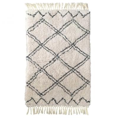 China New design luxury anti-slip tuft modern morocco style shaggy berber rug for sale