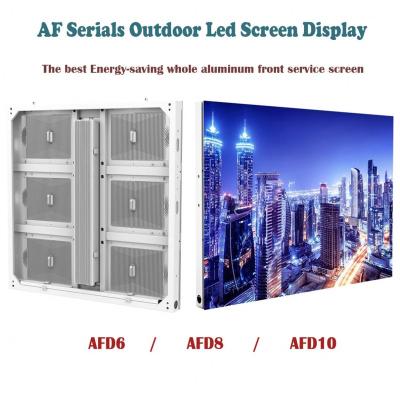 China DIP Led Display Outdoor Digital Advertising Screens HD DIP Iron Cabinet Energy Saving 960x960mm LED Outdoor Advertising LED Screen Display for sale