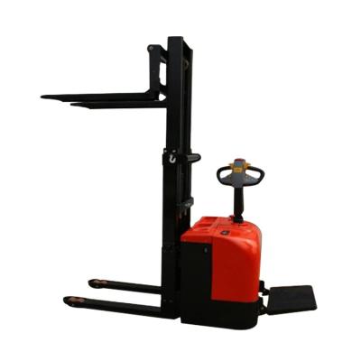 중국 JICHUAN 1 ton 3-way Full Electric Powered Pallet Stacker Truck Forklifts 판매용